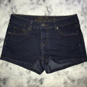 Lightly used jean shorts from the store “Q”